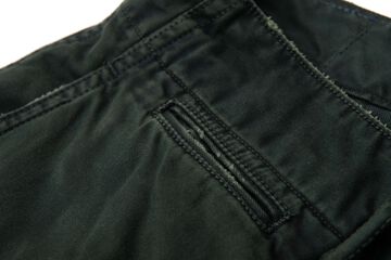 【Pre-Order】1923 Indigo Veiled Chino Trousers,INDIGO x GREEN, small image number 7