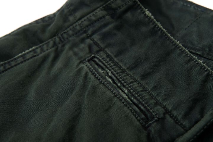 【Pre-Order】1923 Indigo Veiled Chino Trousers,INDIGO x GREEN, medium image number 7