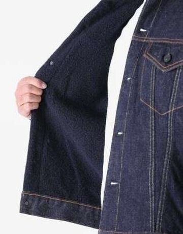 MXOT1102 15.7OZ DENIM BOA JACKET-One Wash-M,, small image number 2