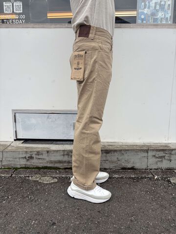 ONI266-8SVCBE 8oz Selvedge Chambray Beige Relax Straight,, small image number 2
