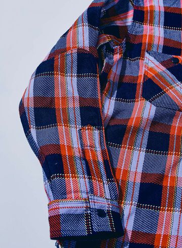 SIN25-01 Heavy Indigo Flannel,PINK, small image number 6