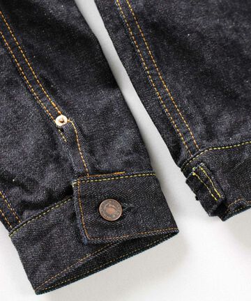 MJ2103 14.7oz double pocket jacket-One Washed-36,, small image number 7