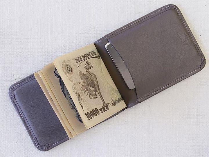 HYN-815CGY Money Clip Wallet -Ethane-,, medium image number 3