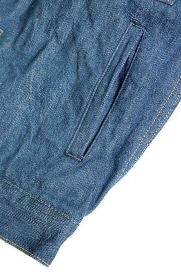 ONI02516P-OFBD 13.7oz Old Faded Blue Denim TypeⅡ Jacket,, small image number 3