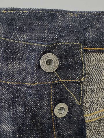 ONI902-KASURI 17oz ONI Kasuri Denim High Rise Relax Tapered,, small image number 4