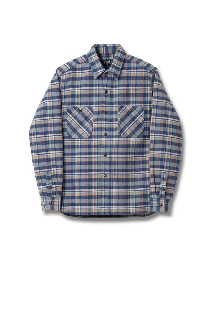 5735 Heavy Weight Flannel Shirts,RED, medium image number 2