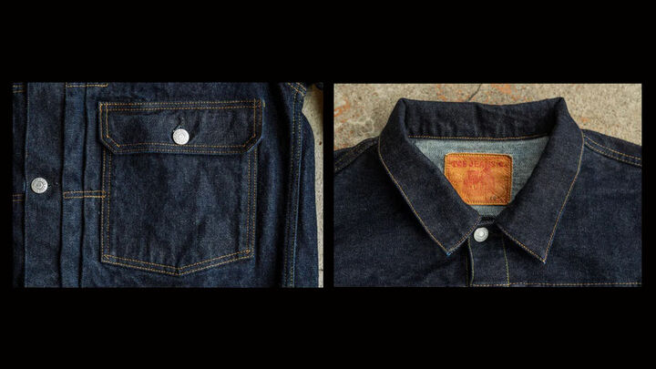 TCB 30's Jacket 14.1oz 1st Type-One Wash-44,, medium image number 2