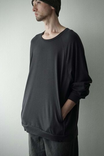 【CAPERTICA】CAP708CS28 Super140s Washable Wool MW_Jersey / Wool Sweat ver2025,BLACK, small image number 5