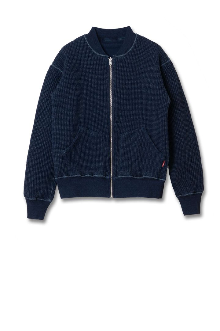 8183 Indigo Reversible Sweatshirts,INDIGO, medium image number 1