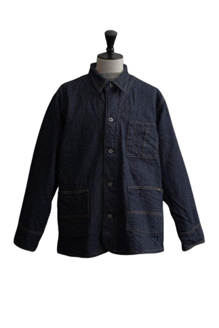 XX604 (001) 12oz Natural Indigo Selvedge Denim – Coveralls, 100% Organic Cotton from Five Continents,  XX604 (001) 12oz Natural Indigo Selvedge Denim – Coveralls, 100% Organic Cotton from Five Continents,, medium