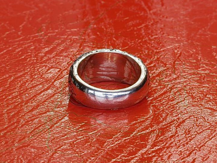 HYAS-273 Brass Cross Rough Cross Ring,, medium image number 8