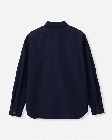 MMLS6018 SASHIKO WORK SHIRTS,INDIGO, small image number 1