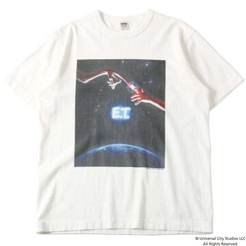 BR-25177 “STANDARD” TSURIAMI Crew Neck Print T-Shirt  E.T.【Special Item】,GRAY, small image number 3