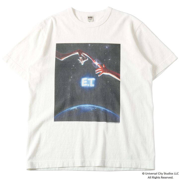 BR-25177 “STANDARD” TSURIAMI Crew Neck Print T-Shirt  E.T.【Special Item】,, medium