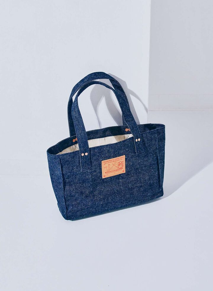 SJRPB25 15oz "Otokogi" Selvedge Denim Rectangle Handbag,, medium