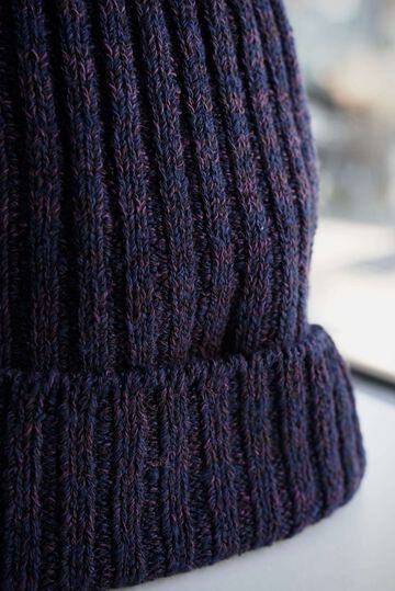 244AC16 Hand Spun Cotton / Knit Cap,CHARCOAL, small image number 13