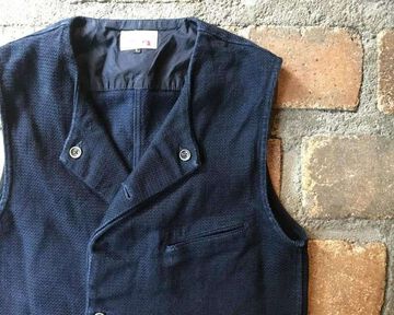 GZ-AWV-3012 Aviator Work Vest,INDIGO, small image number 3