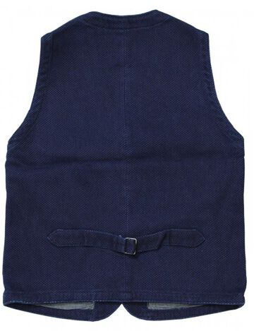 Momotaro Jeans 04-010   Sashiko Vest,, small image number 1