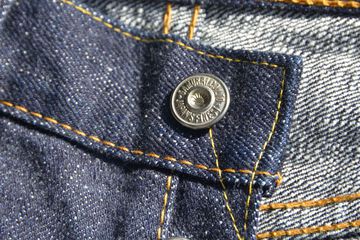 S310SPⅡ 17oz 'ZERO' Series Jeans Short Pants One washed,INDIGO, small image number 10