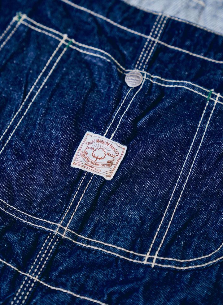 SJOVAL-SC01 10oz Samurai Cotton Denim Overalls,, medium image number 9