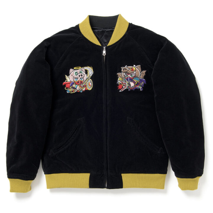 WAR-006 SHINMA TAISEN VELVETEEN SUKAJAN BLACK,, medium