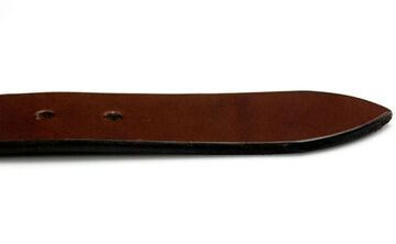 <Disabled=8> OGB40036AB Tochigi leather leather men's belt 40mm width harness belt,BROWN, small image number 6