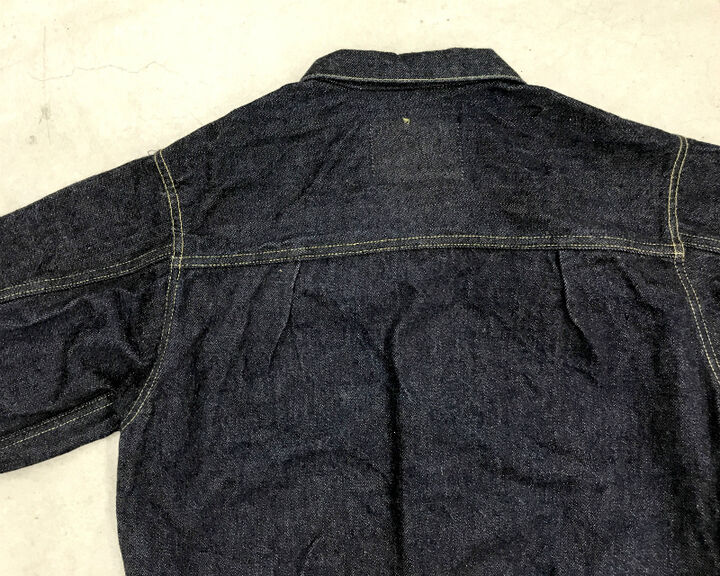 GZ-GJ1ST 16oz WWⅡ1st type denim jacket(One washed)(Right-weave),, medium image number 4