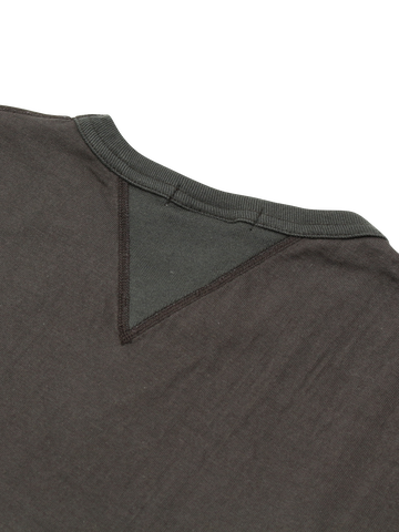 BR-8145 Vintage V Gudget Short Sleeve T-shirts (6 COLORS)-IVORY- M,IVORY, small image number 12