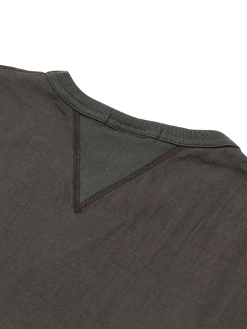 BR-8145 Vintage V Gudget Short Sleeve T-shirts (6 COLORS)-GREY- M,GREY, small image number 12