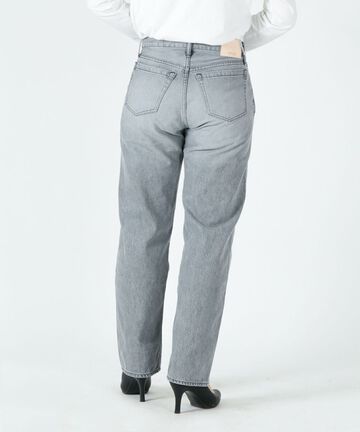 UP121103 STRAIGHT JADE / 12OZ SELVIC DENIM-23-GRAY,GRAY, small image number 3