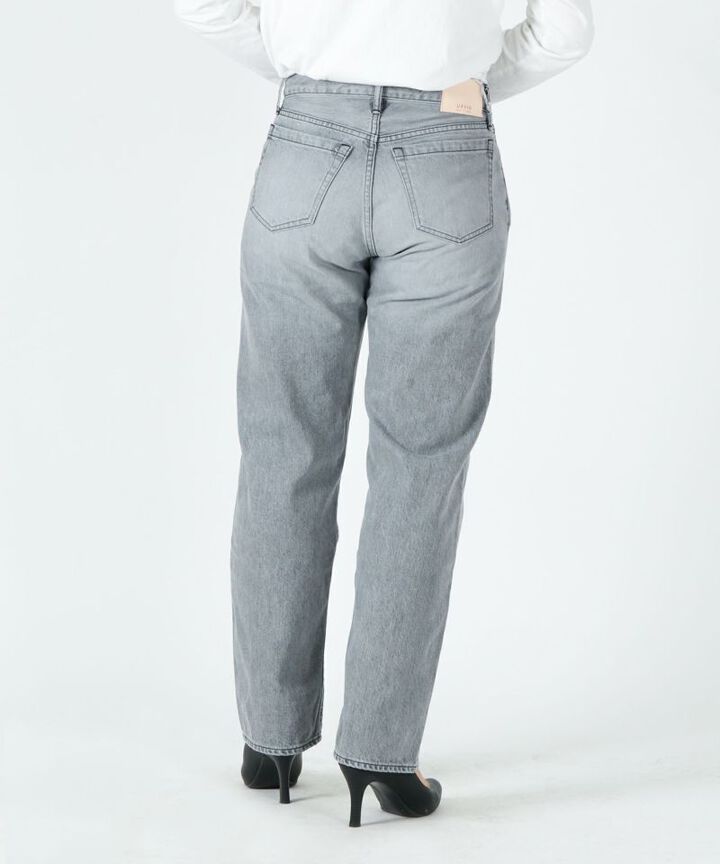 UP121103 STRAIGHT JADE / 12OZ SELVIC DENIM-23-GRAY,GRAY, medium image number 3