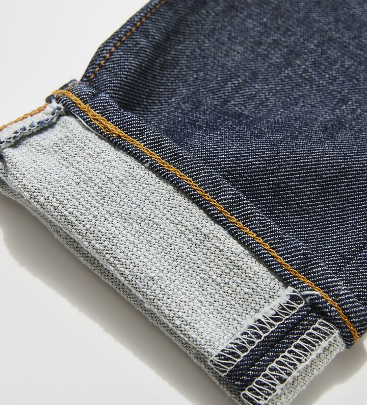 EDS32-200-32 BOUCLE Stretch Denim SLIM TAPERED BOUCLE Button Fly (Length: 81.5cm)-One Wash-28,, medium image number 0