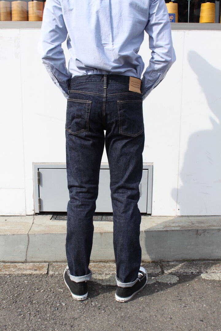 HAND ROOM 8071-1406 13.5oz Supima x U.S. Cotton 5 Pocket Jeans (Slim Fit),, medium image number 8