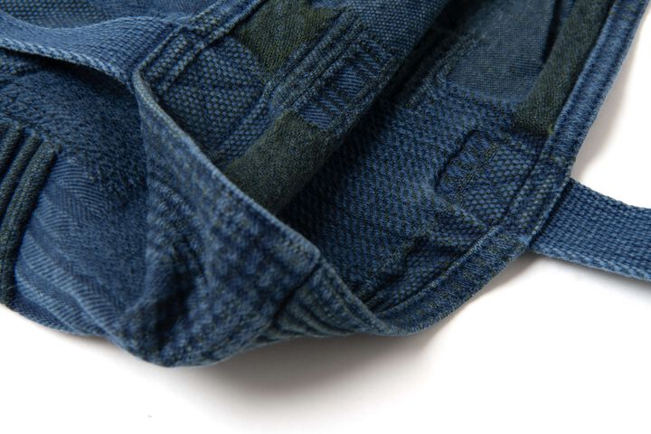 7579 Indigo Jacquard Boro Bag,INDIGO, medium image number 1