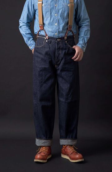 M101S (001) 14oz SEA ISLAND WAIST OVERALL,, small image number 15