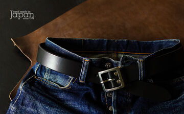 ODB40039AB Tochigi leather men's belt 40mm,CHOCOLATE, small image number 8