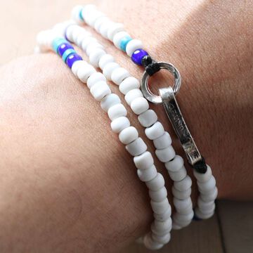 【NORTH WORKS】BR-7801W ANTIQUE BEADED NECKLACE,RED, small image number 7