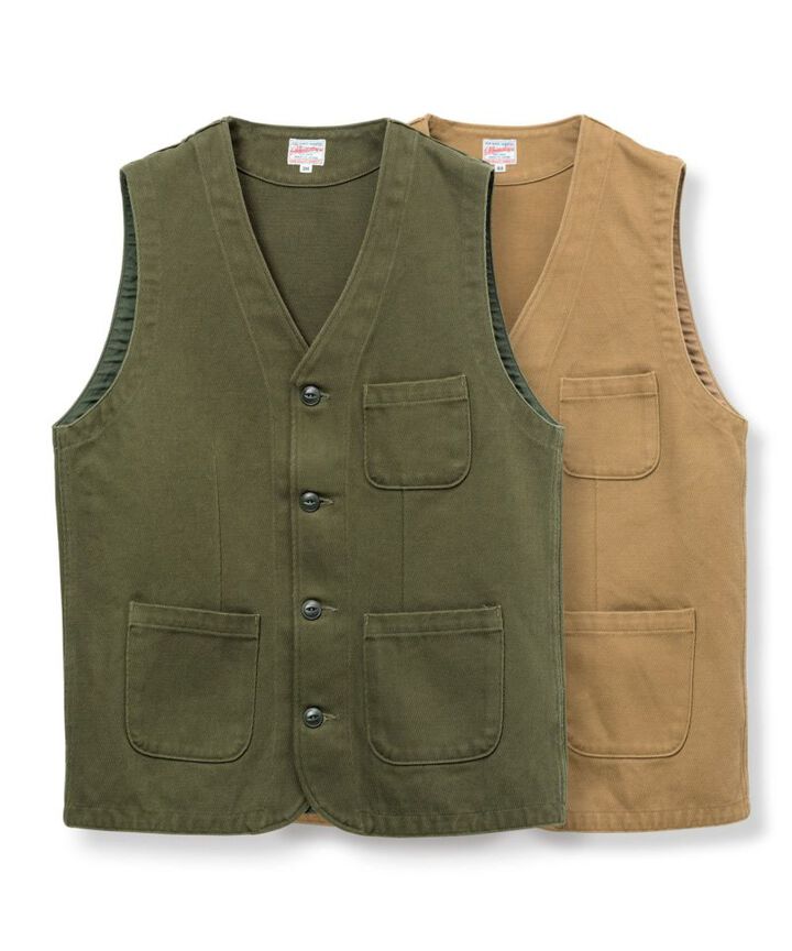 04-054 Military Whipcord Vest