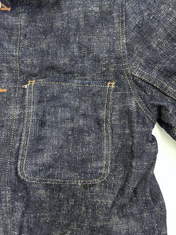 ONI03502-KASURI 17oz ONI Kasuri Denim Coverall,, small image number 5
