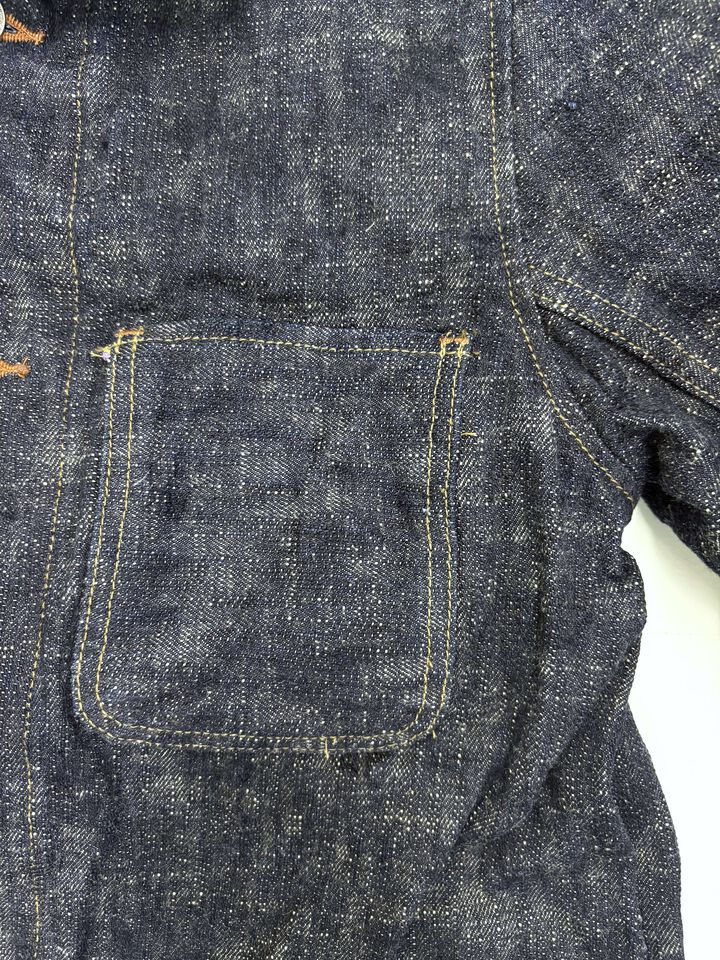 ONI03502-KASURI 17oz ONI Kasuri Denim Coverall,, medium image number 5