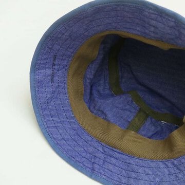 G103-02 Original Herringbone Twill Bucket Hat,BLUE, small image number 4