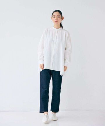 STJE1102 12OZ CROPPED JEANS【WOMEN'S】,INDIGO, small image number 11