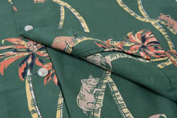 【Pre-Order】5742 Aloha Shirts,GREEN, small image number 5