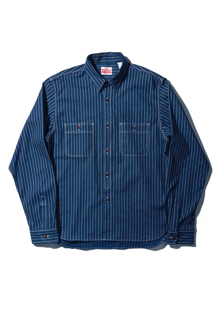 MS003R SELVEDGE WABASH CHAMBRAY SHIRT (055P WABASH)