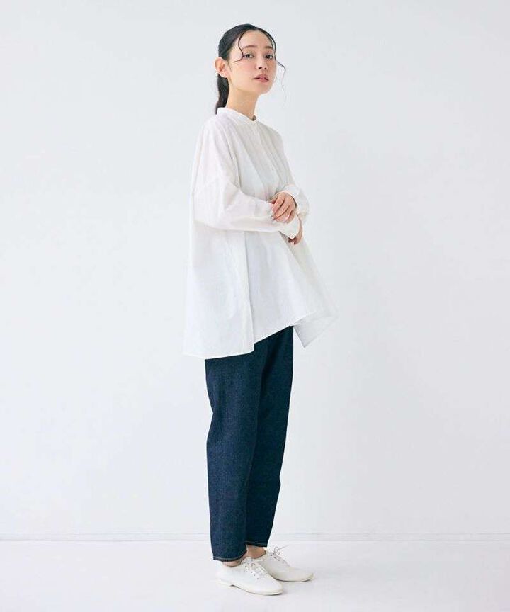 STJE1102 12OZ CROPPED JEANS【WOMEN'S】,INDIGO, medium image number 12