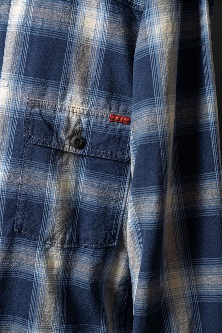 M6010J INIDIGO CHECK JACKET,02, medium image number 17