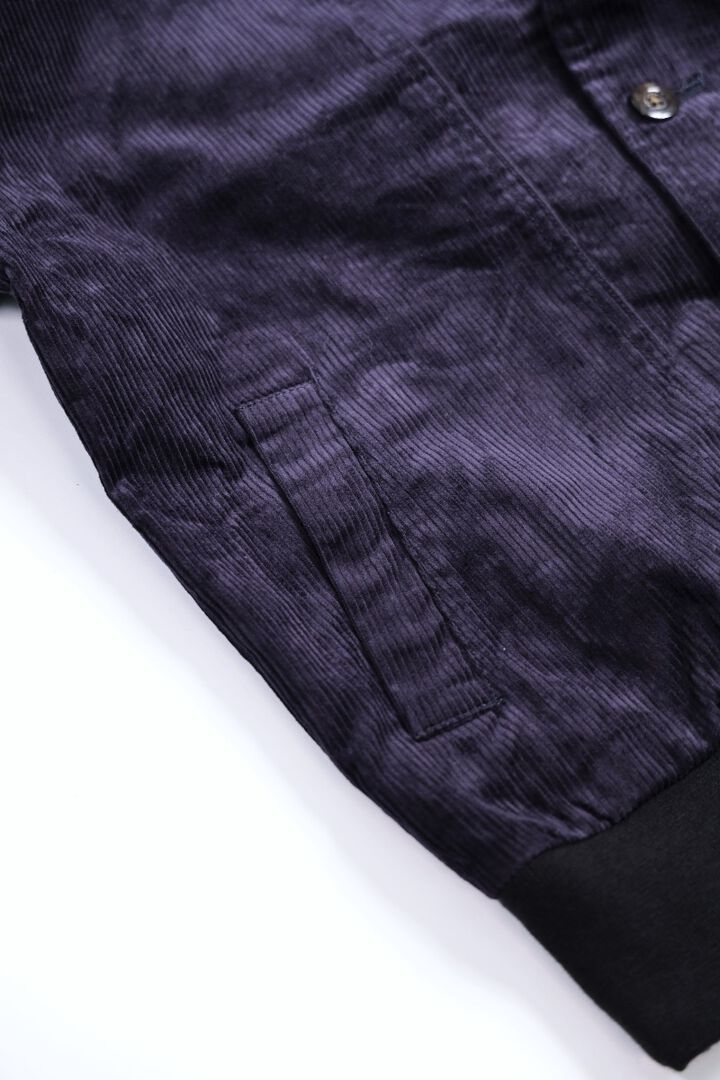 TNK501SZA 'Sazanami' Corduroy Jacket-INDIGO-M,INDIGO, medium image number 14