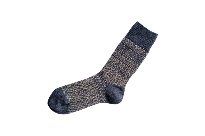 NK0120 Wool Jacquard Socks-BERLIN BLUE-M,BERLIN BLUE, medium image number 17
