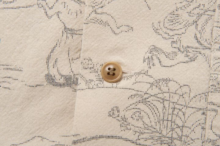 【Pre-Order】5736 Choju Open-Collar Shirts,IVORY, medium image number 9
