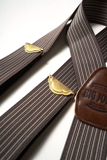 VSPD02 ORIGINAL SUSPENDERS STRIPE,DARK BROWN, small image number 9